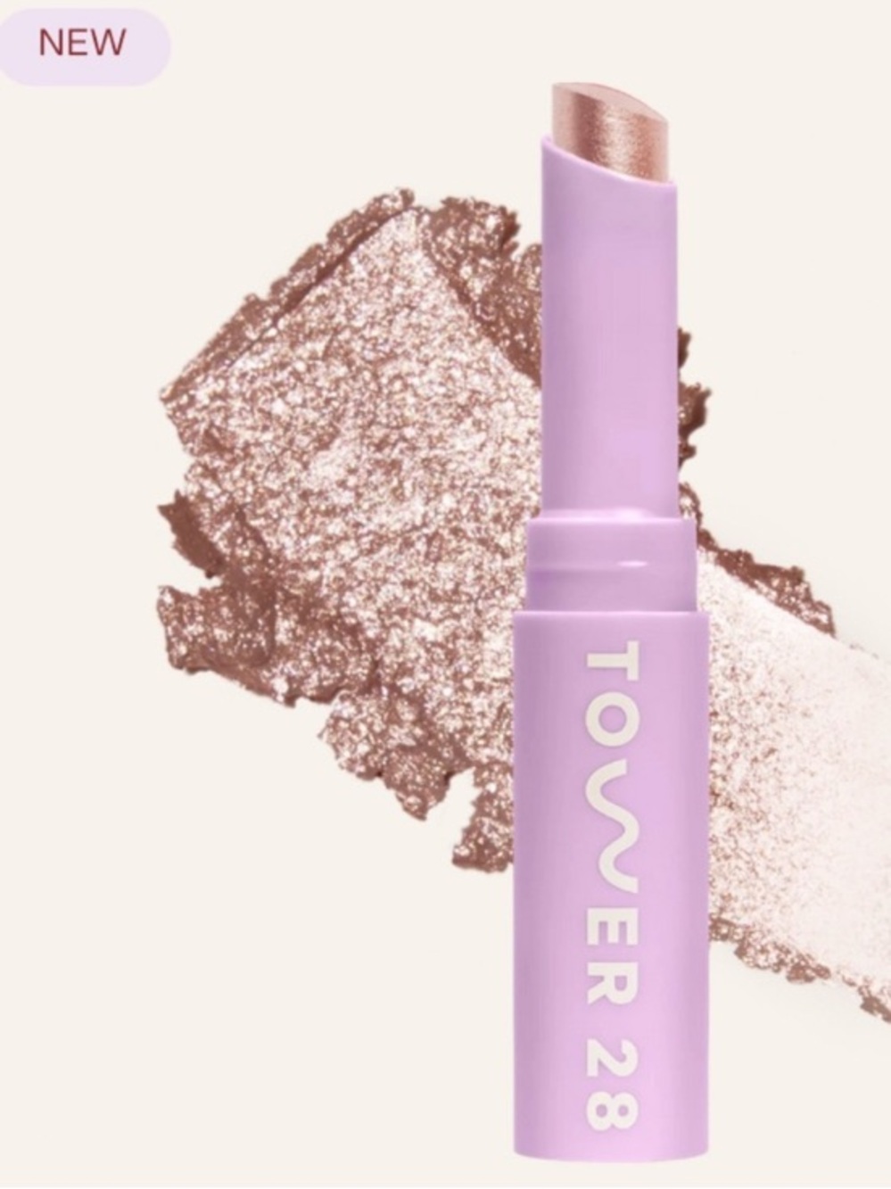 NEW✅Tower 28 Roxy GoGo Cooling Shimmer Stick Eyeshadow NIB⭐️